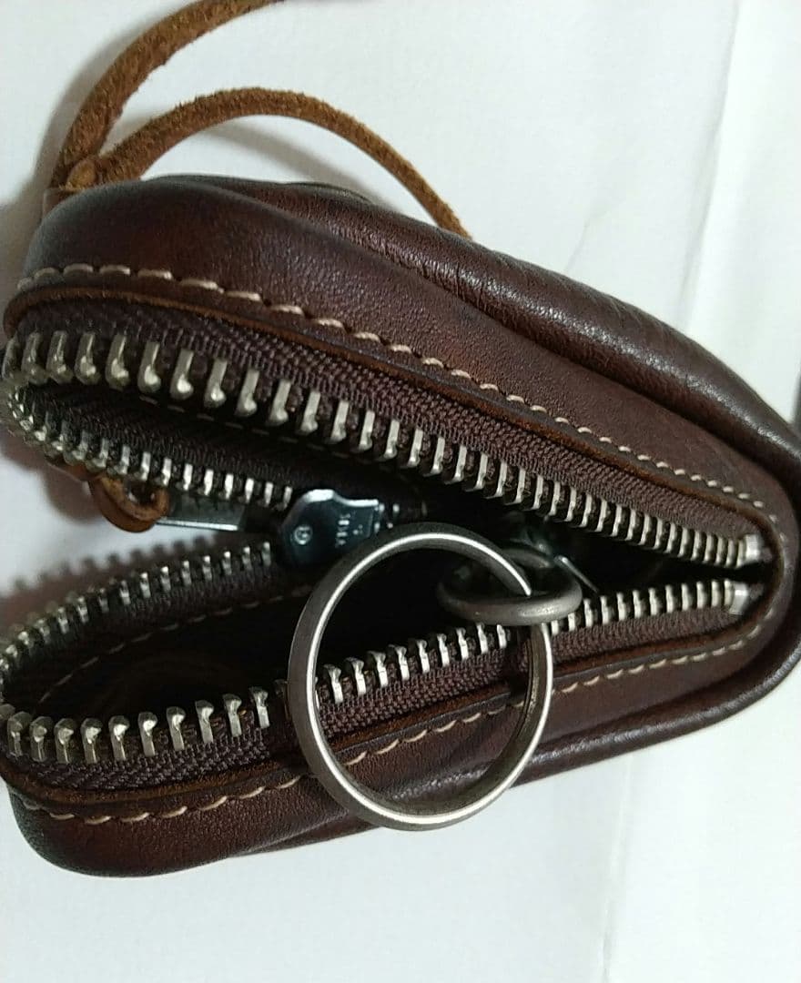 レッドムーン 巾着型キーケース