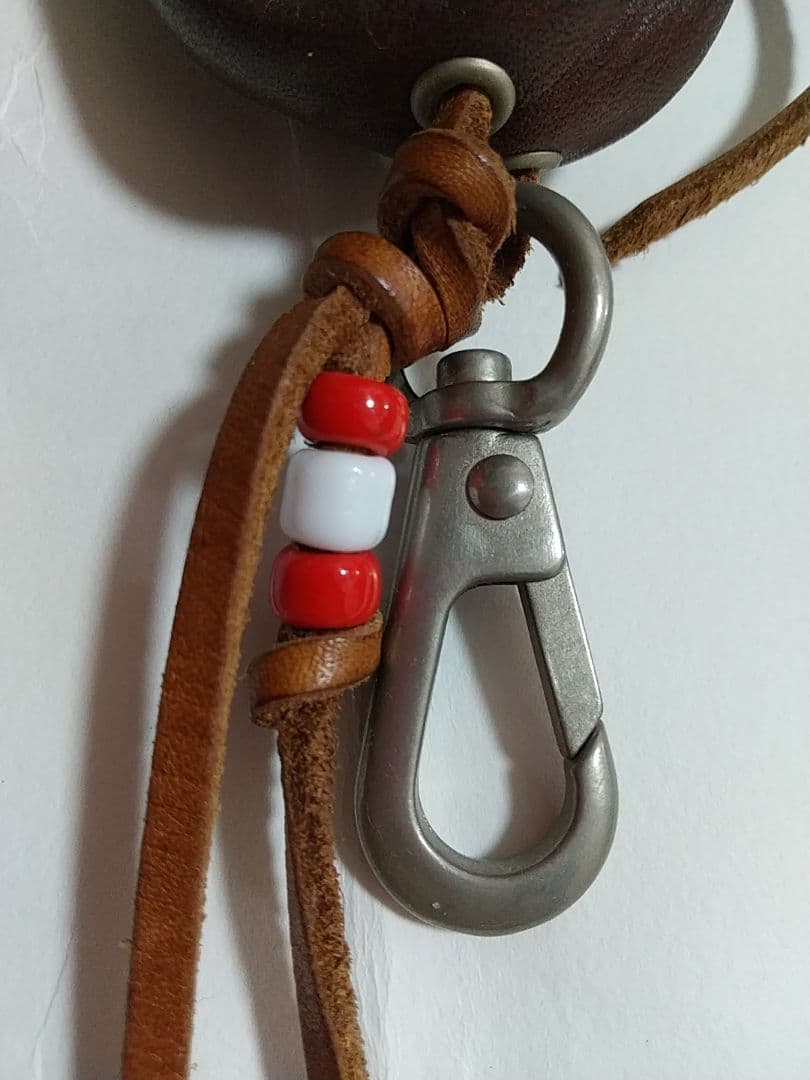 レッドムーン 巾着型キーケース