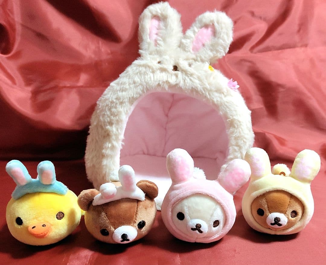 Loppi限定 リラックマ もちぺったん てのりぬいぐるみセット ローソン限定