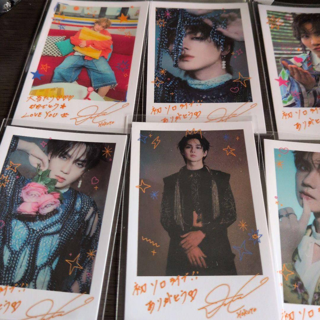 吉野北人 ポラロイド風カード 全種セット