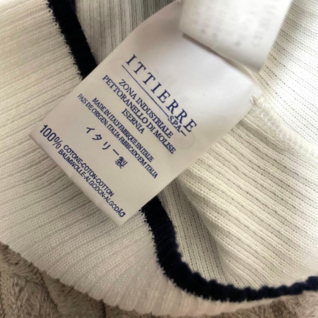 新品タグ付き　DOLCE&GABBANA　デカロゴ刺繍　ニットベスト　M