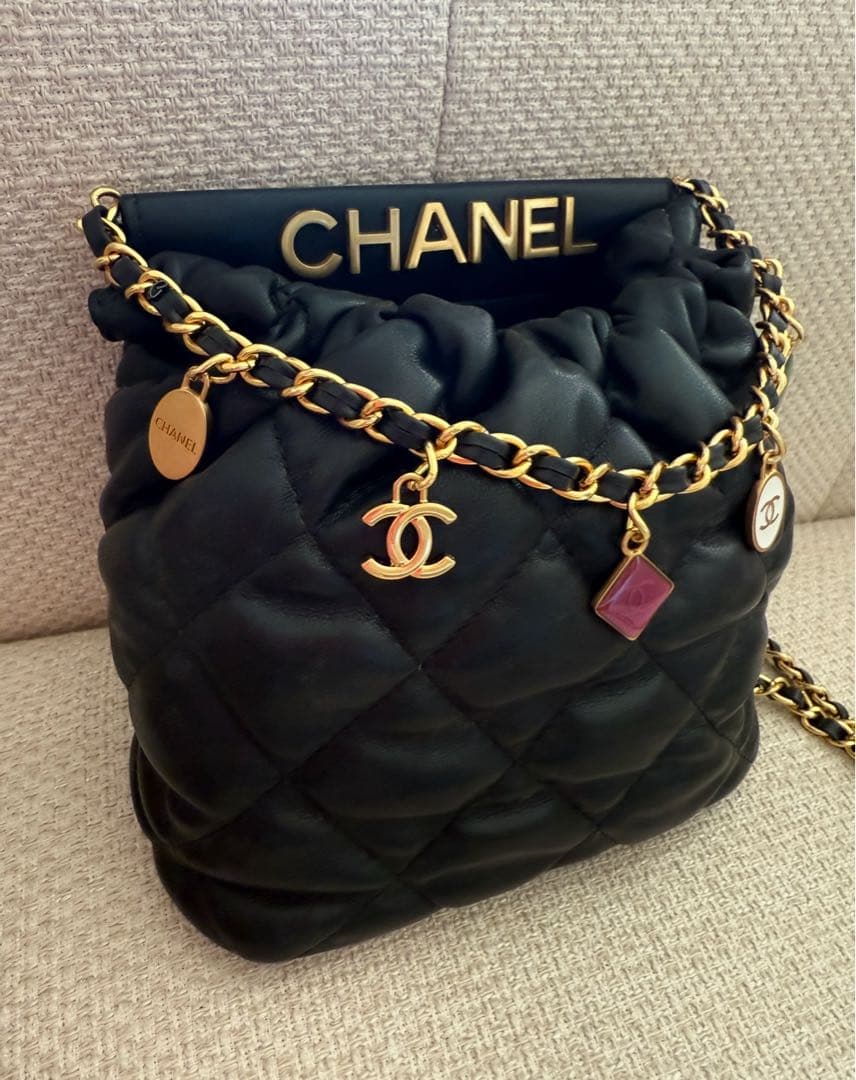 あ*み様 CHANEL 非売品　ノベルティ ショルダーバッグ　チャーム　キルト