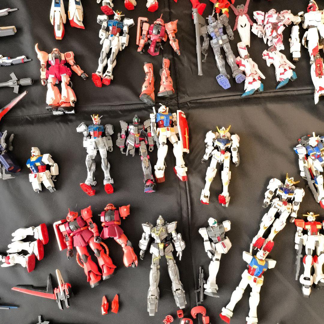 1 ガンプラ色々盛り沢山セット　まとめ売り　約56体＋α　　フィギュア　ジャンク