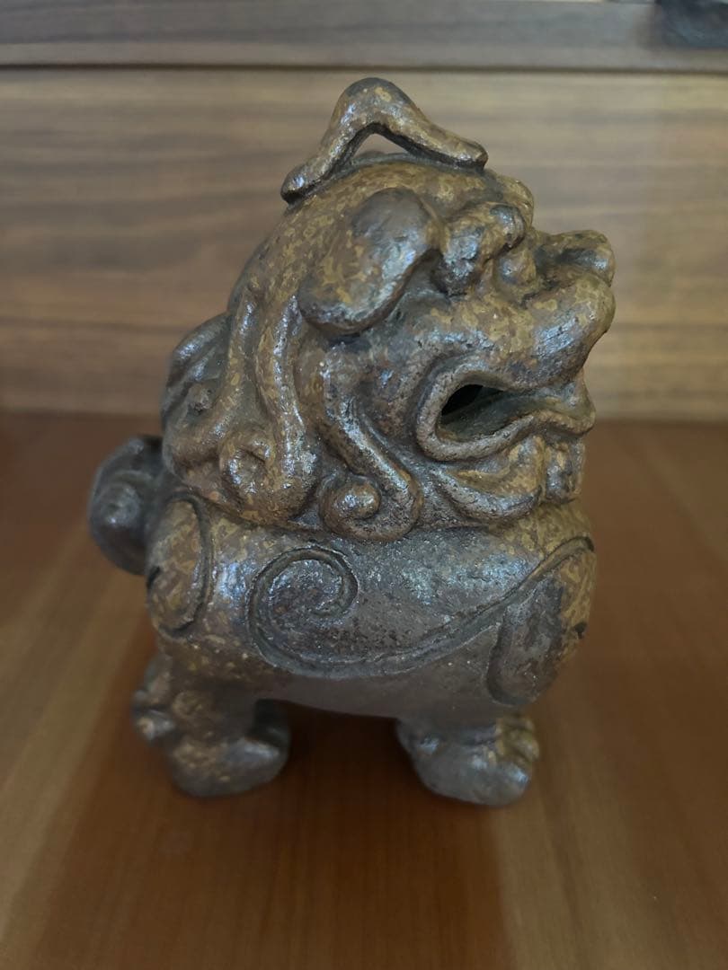 珍品？西村春湖　獅子香炉