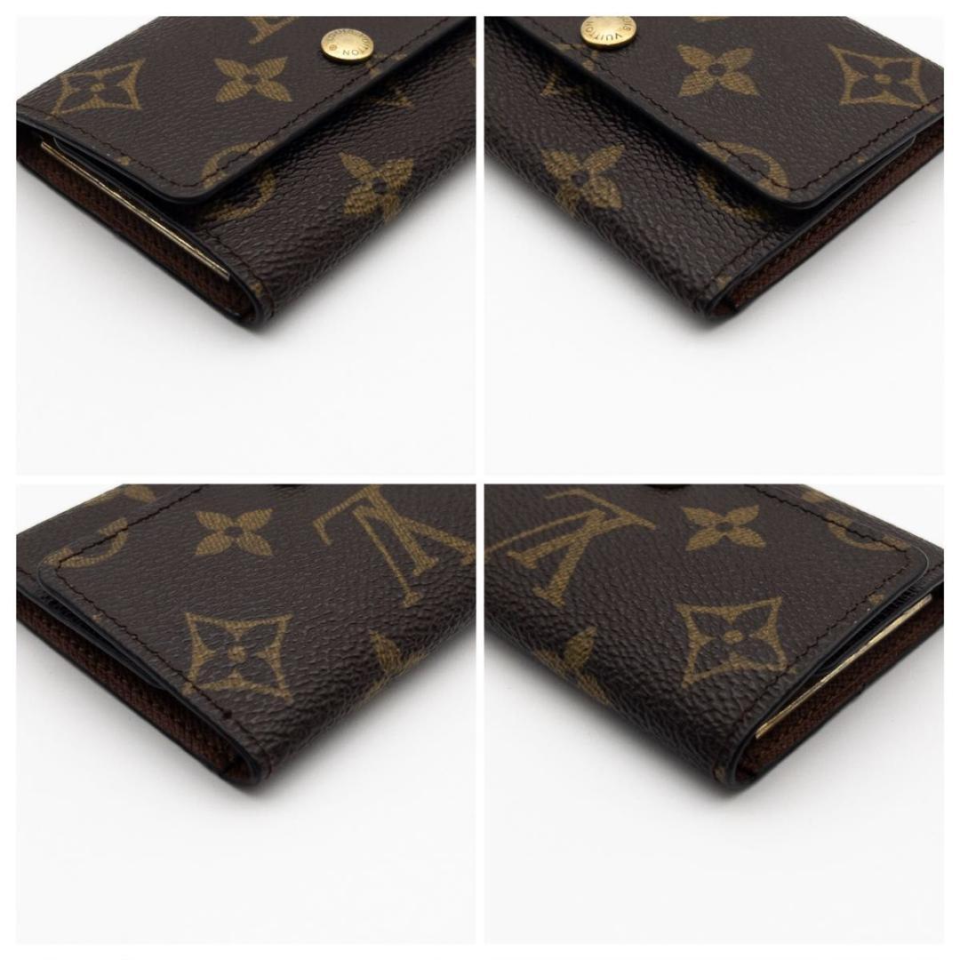 【極美品】ルイヴィトン　ミュルティクレ6 モノグラム　キーケース　茶色