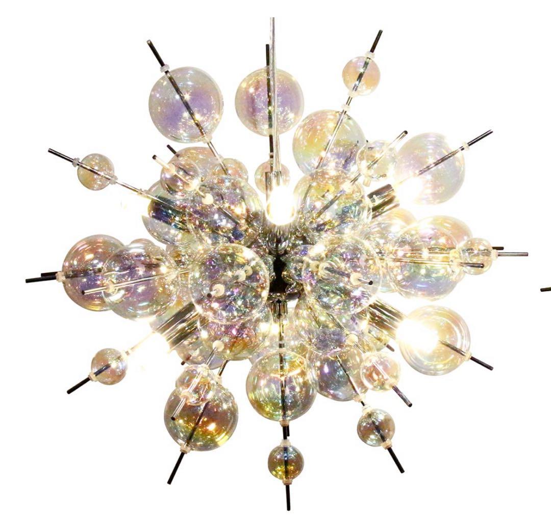 【実物画像アリ】バブルシャンデリア