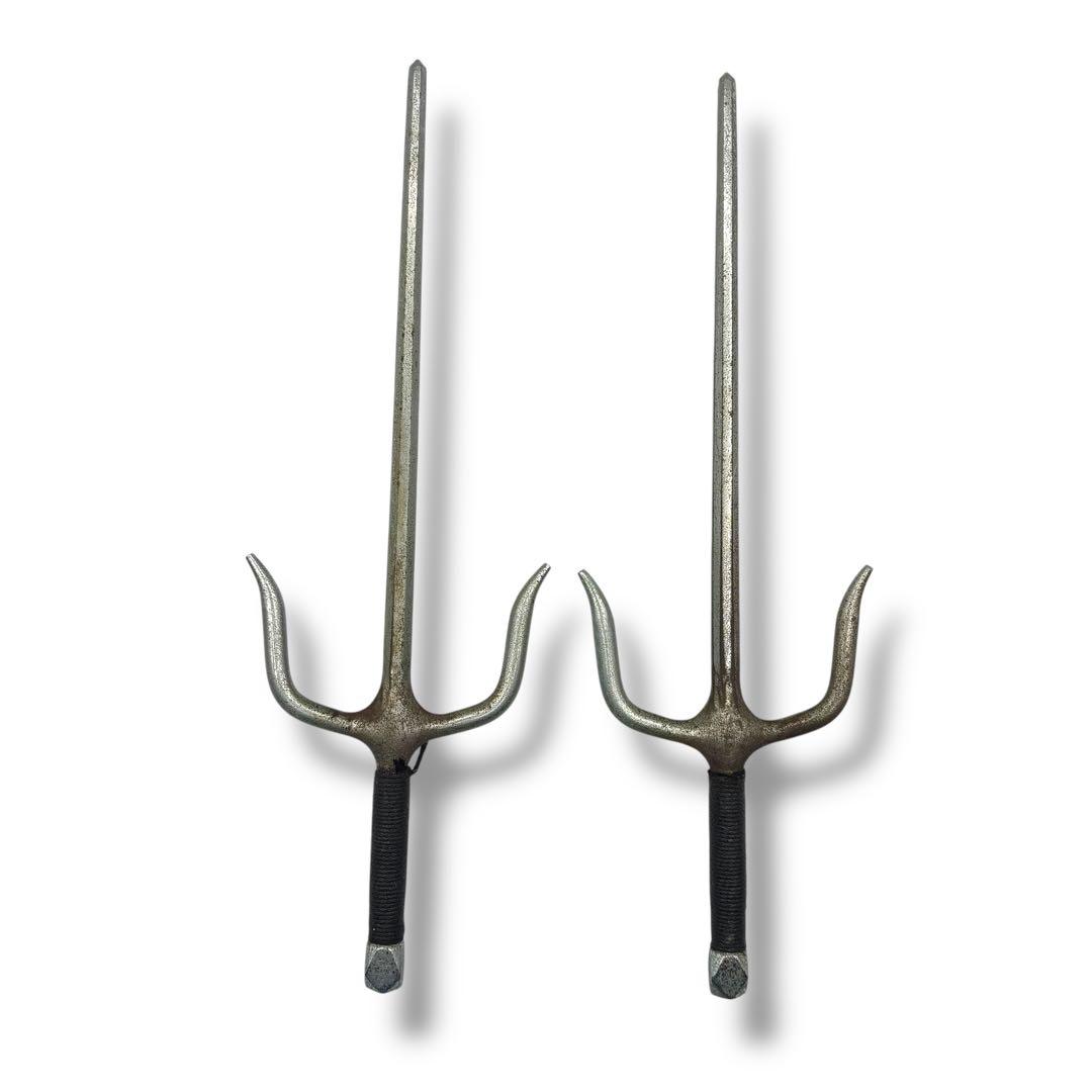 釵 サイ 鉄尺 古武道 古武術 琉球空手 沖縄 空手 武具 2本セット