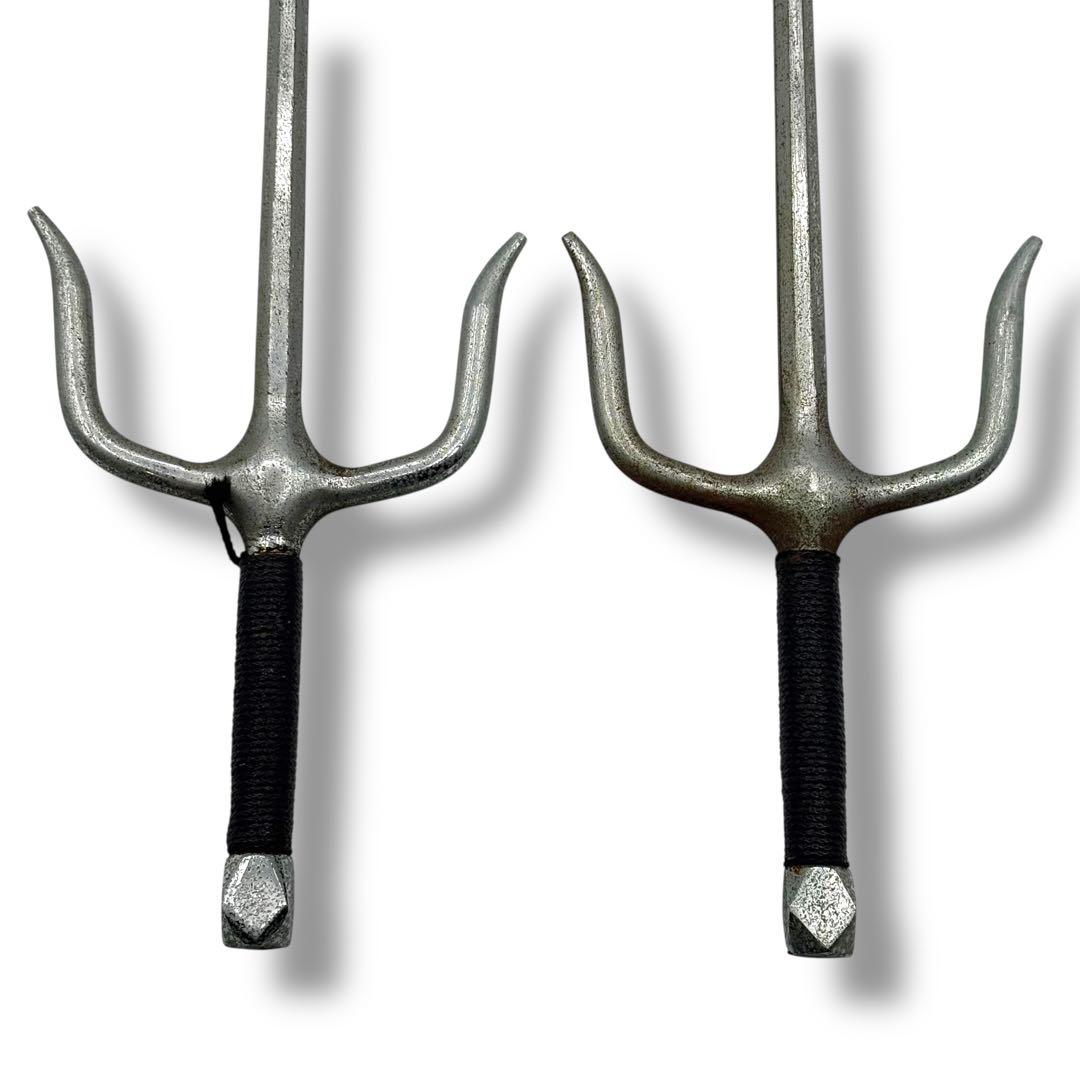 釵 サイ 鉄尺 古武道 古武術 琉球空手 沖縄 空手 武具 2本セット