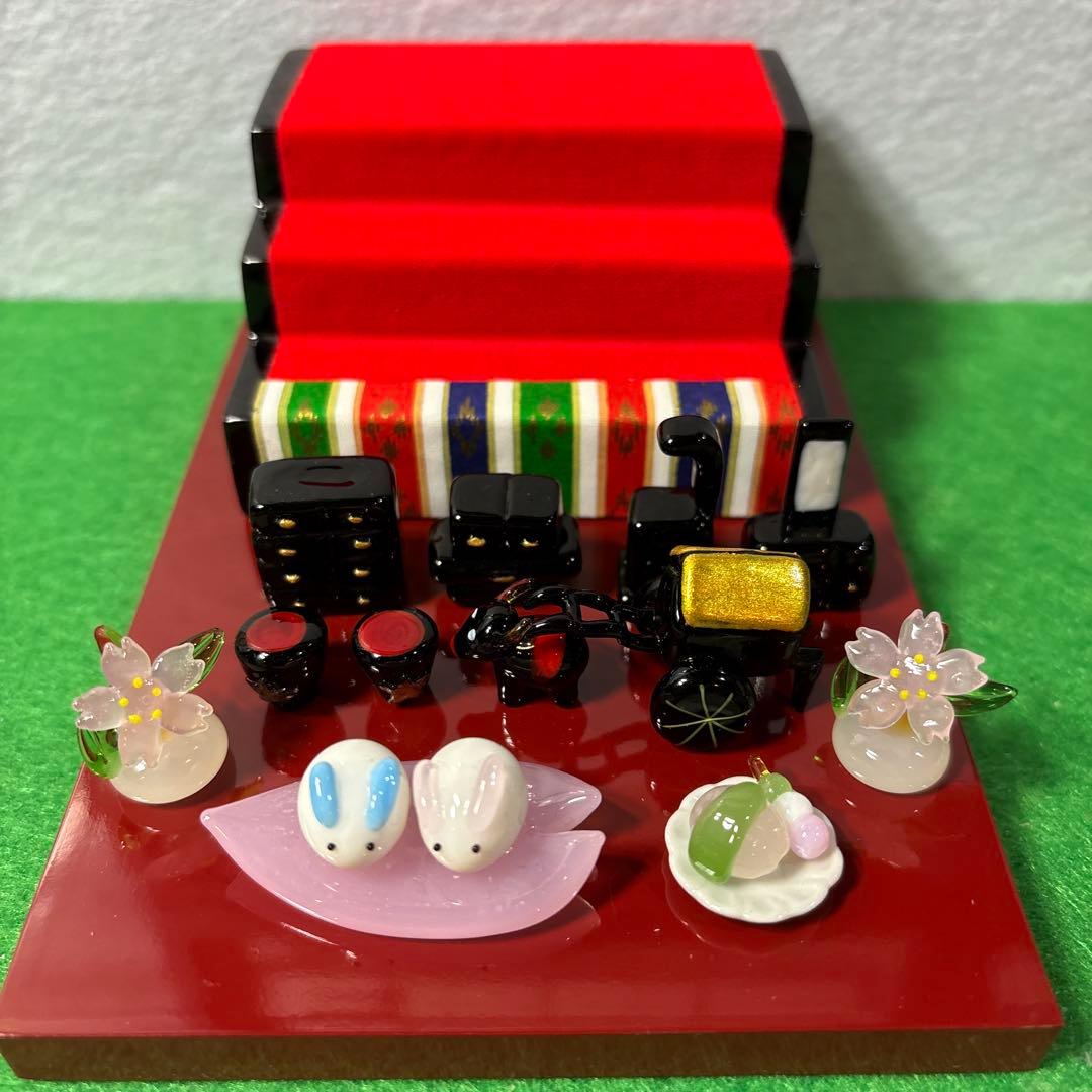 kiyomina　ガラス細工　ミニチュア