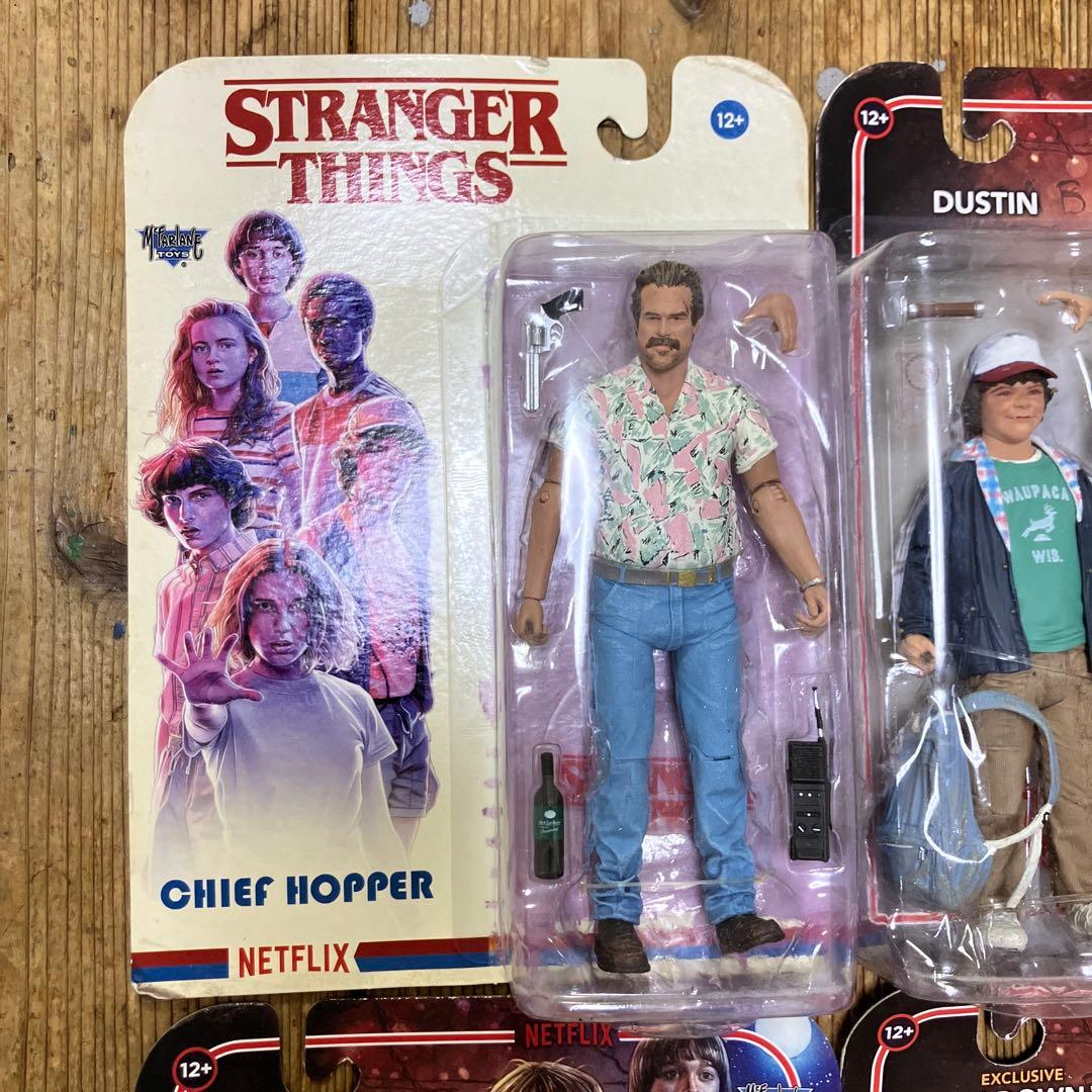 ストレンジャーシングス　フィギュア　4個　ダスティン　ホッパー　ウィル　ルーカス