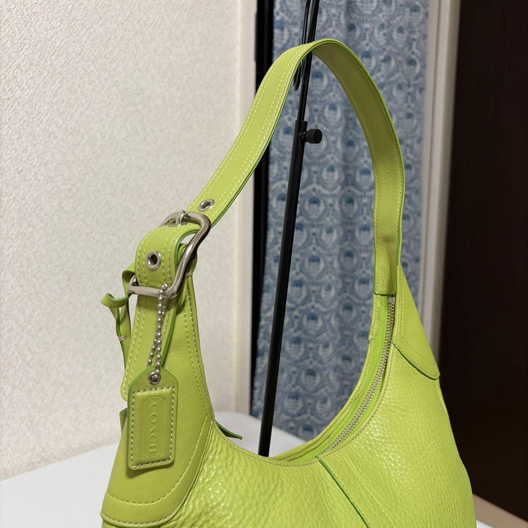 バッグ OLD COACH ERGO GLEEN LIGHT GLEEN BAG