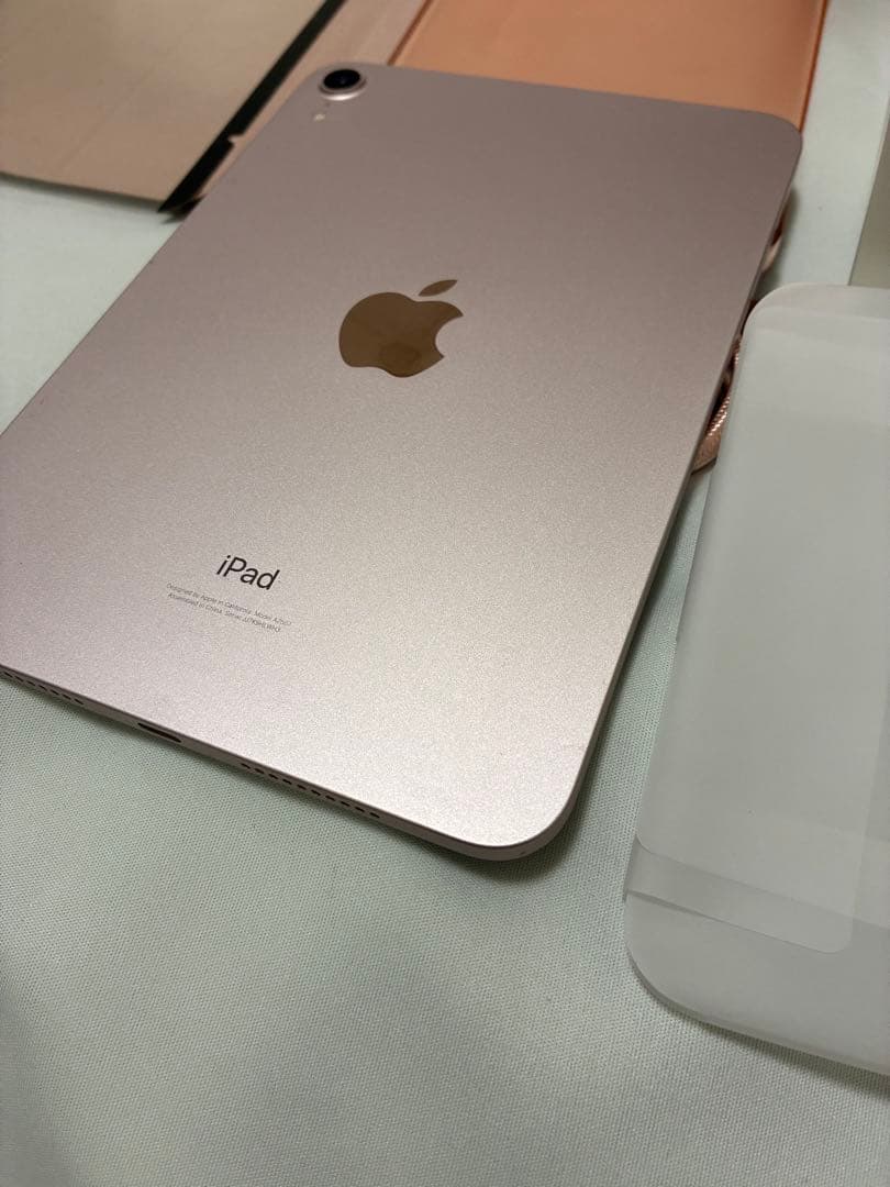 Apple iPad mini6 ピンク 256GB wi-fi 本体 ケース付