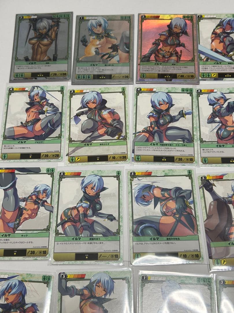 クイーンズブレイド　ザ・デュエル　イルマ　まとめ売りセット