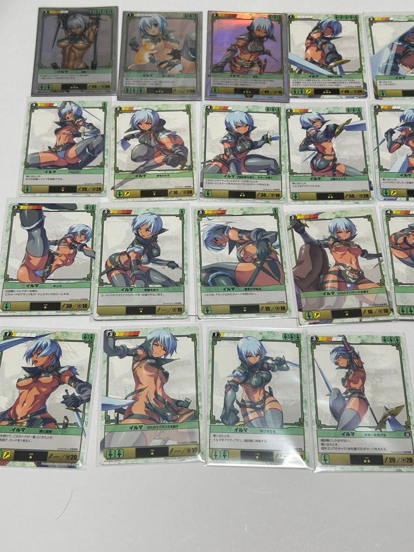 クイーンズブレイド　ザ・デュエル　イルマ　まとめ売りセット