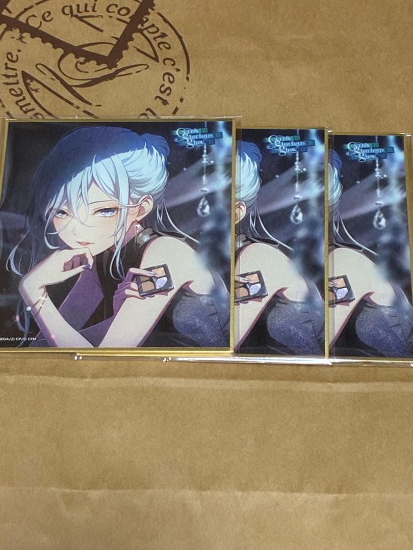 プロセカ 第53弾B 53B 日野森雫特訓前 色紙3枚セット