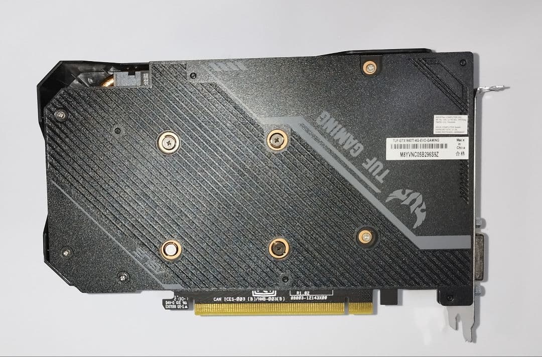 グラフィックボード・グラボ・ビデオカード TUF-GTX1660TI-6G-EVO-GAMING