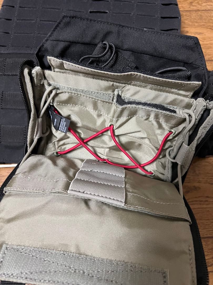 5.11 tactecプレートキャリア　実物　ポーチ　セット