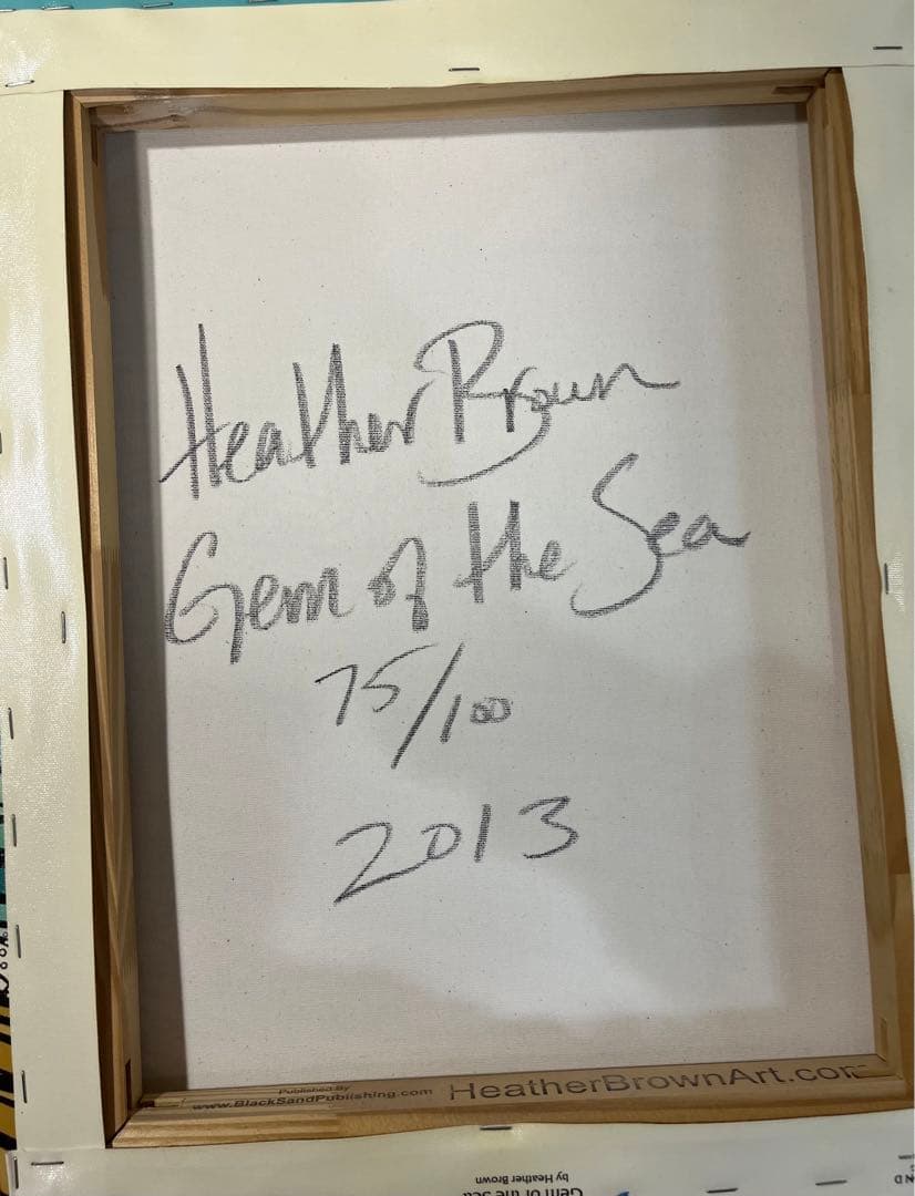 ヘザーブラウン　ジクレー絵画