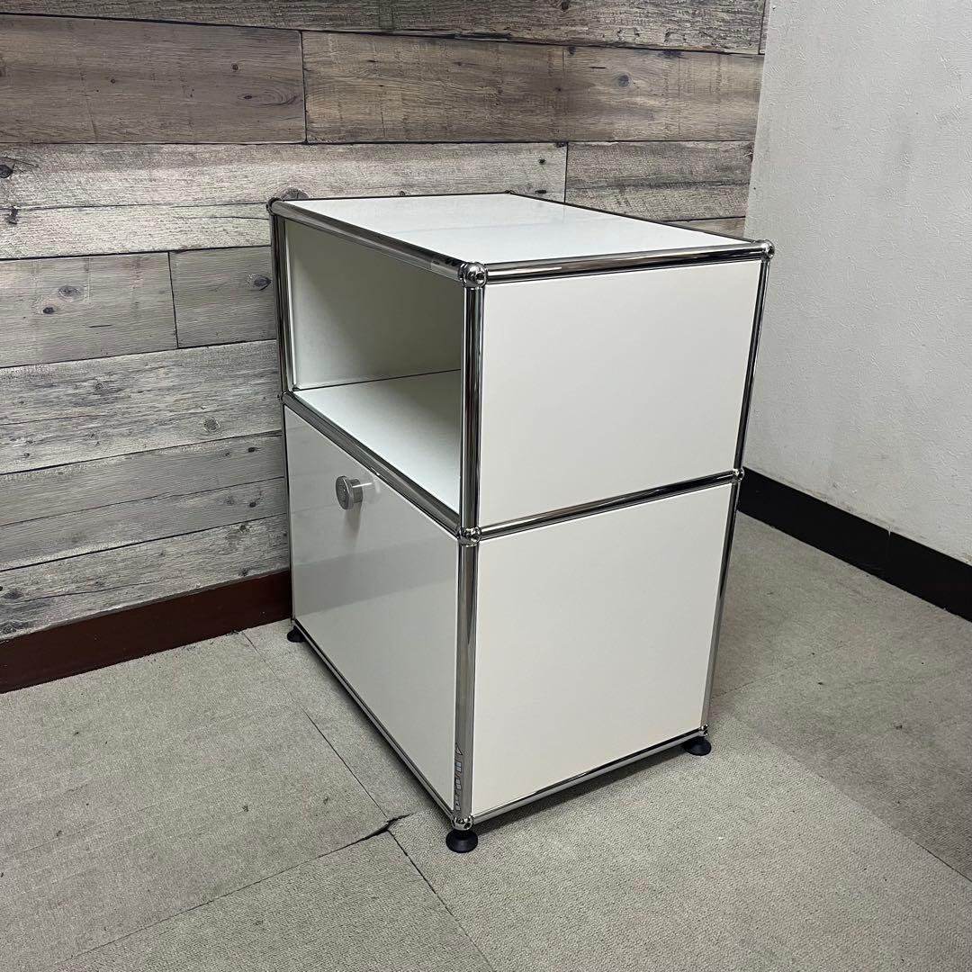 7/12迄限定販売 USM Haller １列２段ベッドサイドボード 色：白