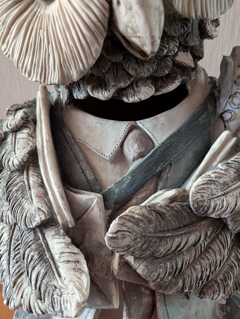 とりもち・フクロウ置物・みみずくポスト・インテリア置物・60センチ以上