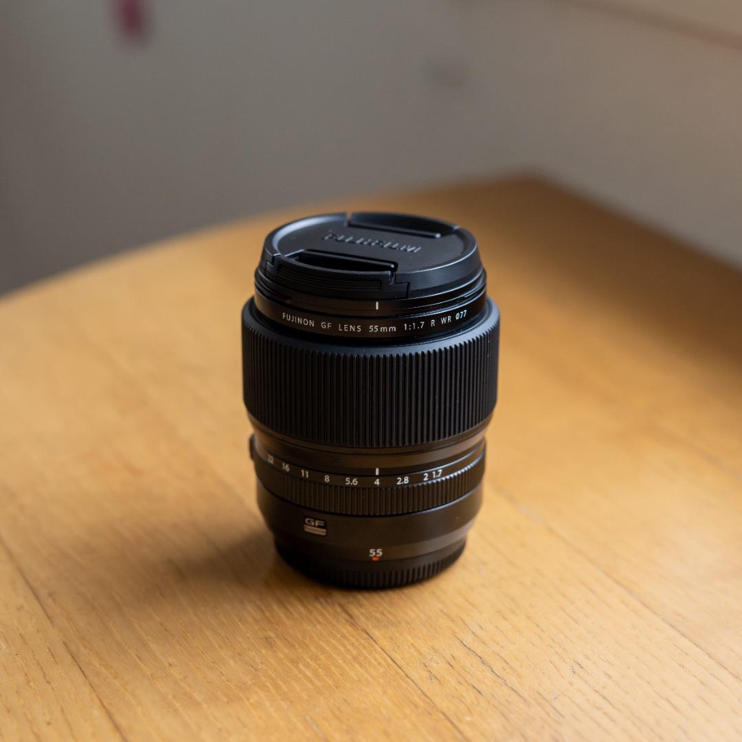 【最終値下】FUJIFILM FUJINON GF55mm f1.7 R WR
