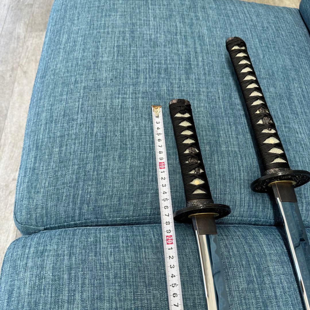 日本刀 ★鞘付き模造刀 大小2本セット 観賞用