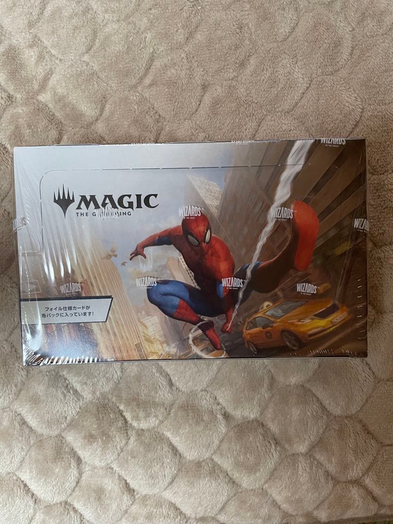 マーベル スパイダーマン MTG プレイブースター 1箱