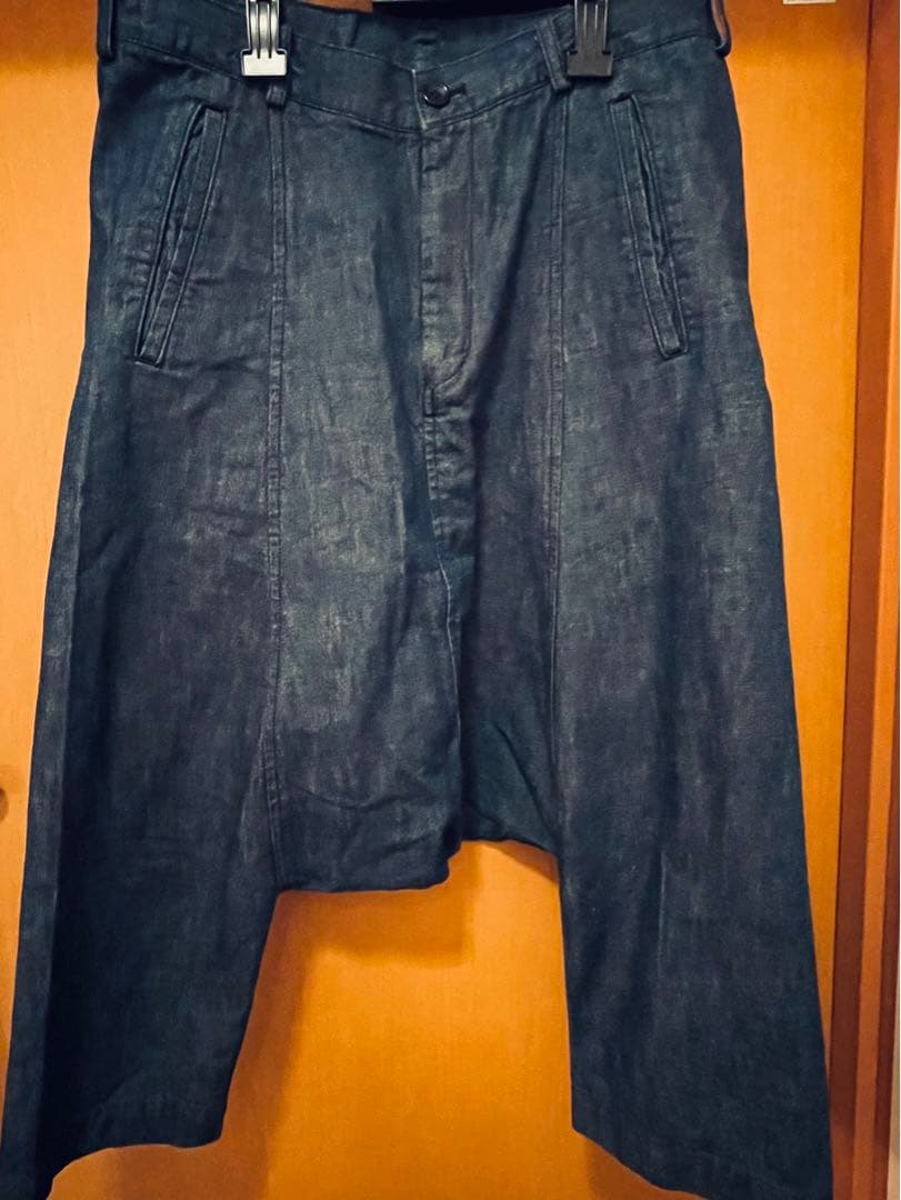 美品コムデギャルソデニム サルエルパンツ