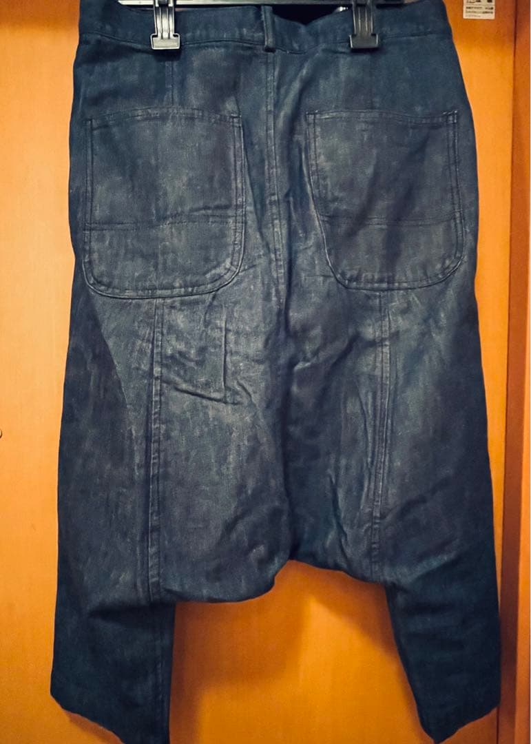 美品コムデギャルソデニム サルエルパンツ