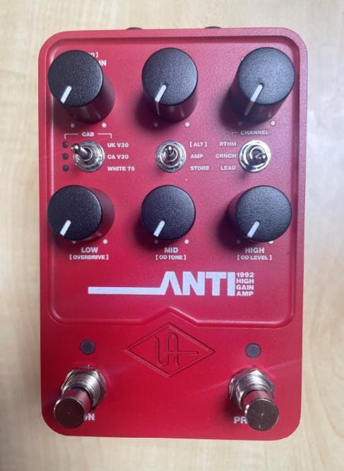 ギター Universal Audio UAFXANTI 1992HIGHGAINAMP