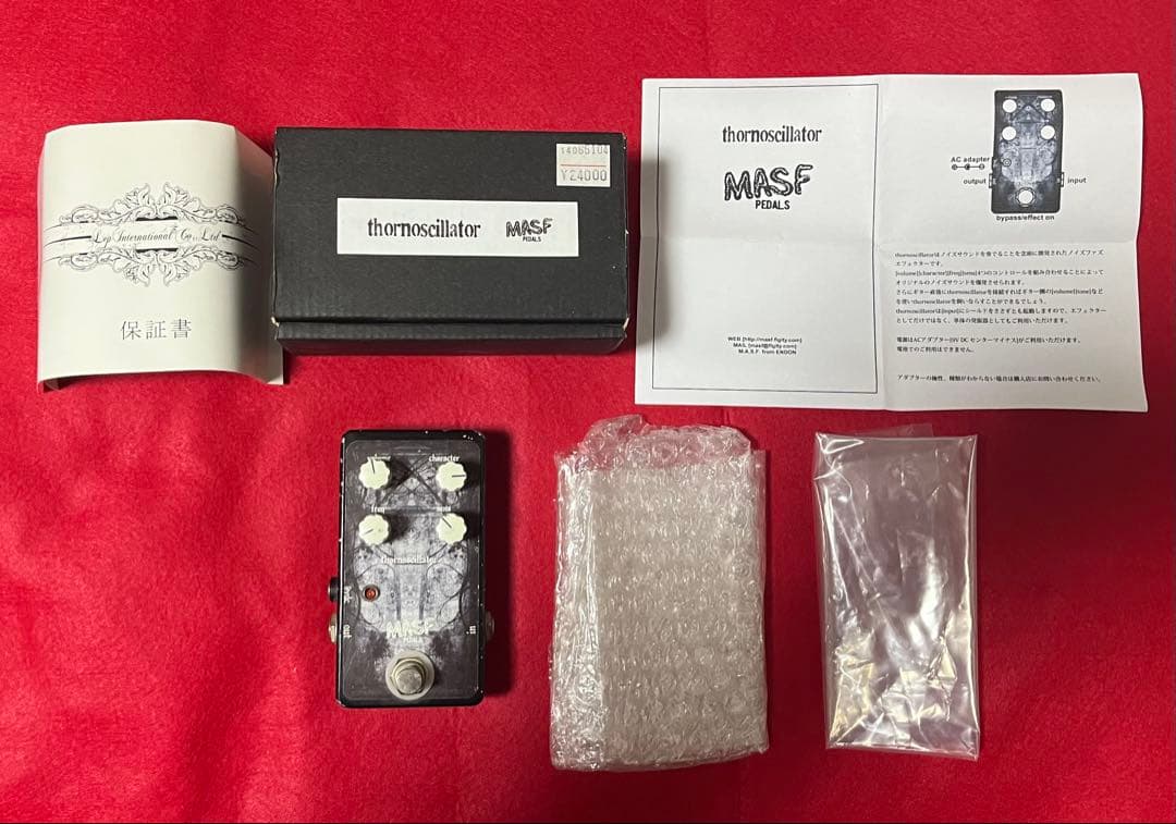 MASF thornoscillator ノイズ 発信ファズ fuzz