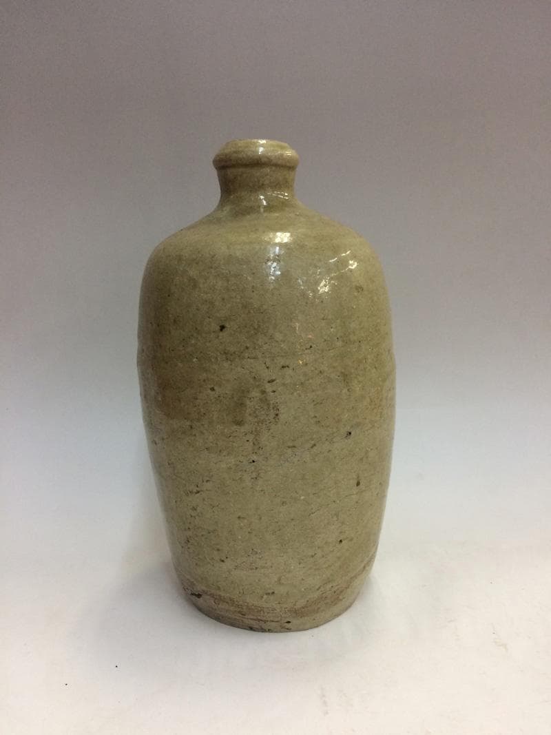 ★骨董一点もの！　黄瀬戸/瀬戸焼 徳利 江戸中期~後期1820~1850頃 _4