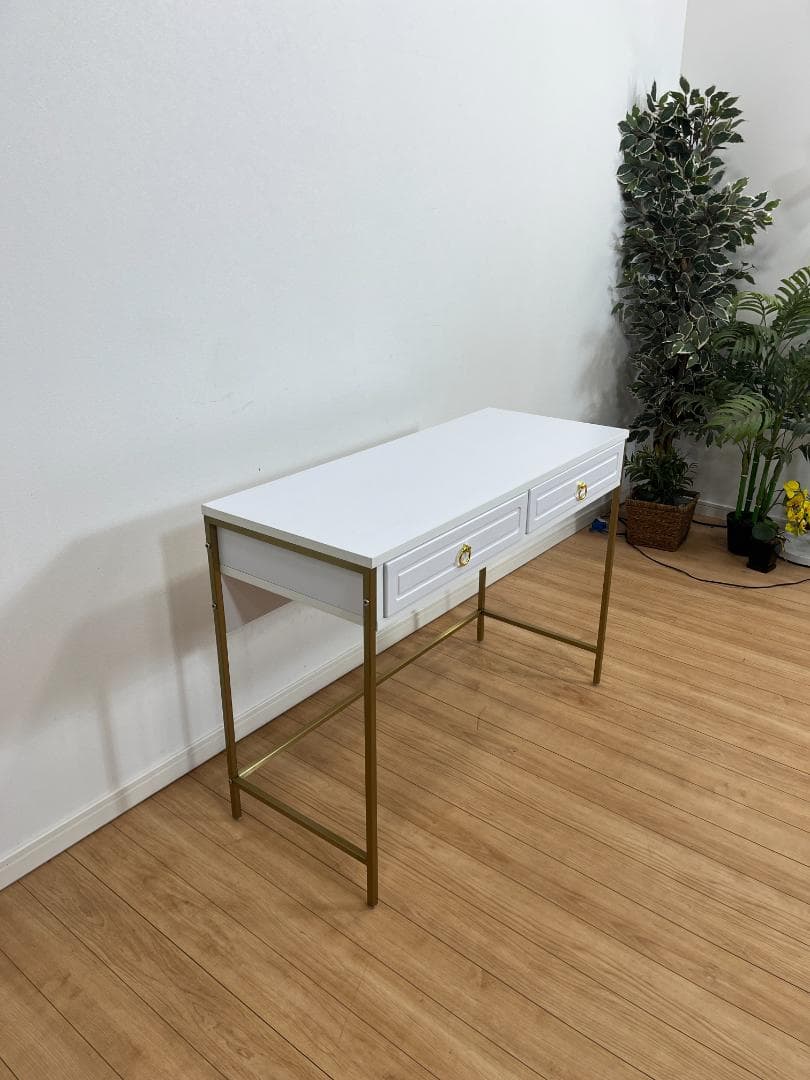 h*♡様 LOWYA コンソールデスク ドレッサー パソコンデスク