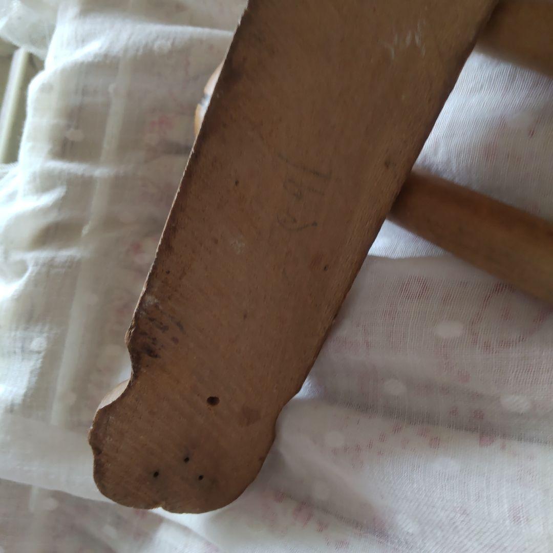 フランス　アンティーク　キッチン　リネンハンガー　バンブーハンガー