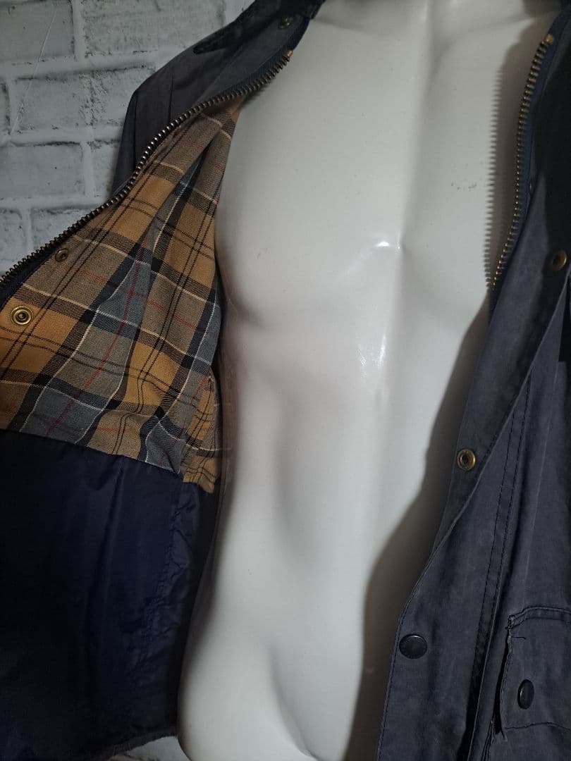 EDIFICE別注 Barbour オイルドジャケット レアアイテム