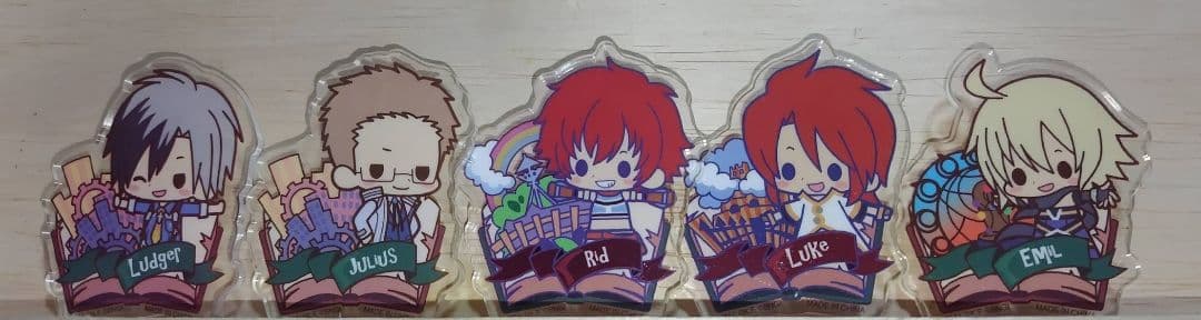 テイルズオブシリーズ 缶バッチ・アクリルバッジ・クリアブローチまとめ売り