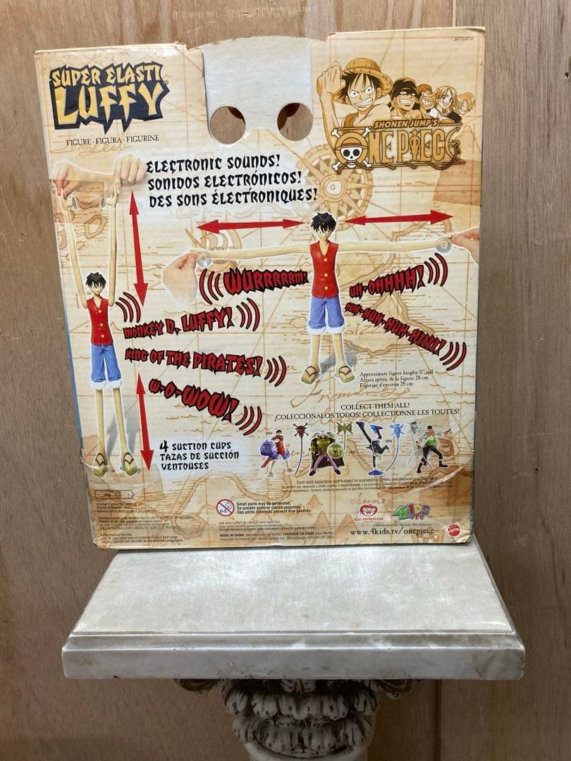 激レア入手困難 海外SUPER ELASTI LUFFY フィギュア マテル社