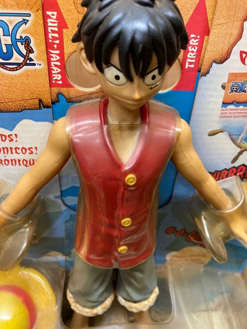 激レア入手困難 海外SUPER ELASTI LUFFY フィギュア マテル社