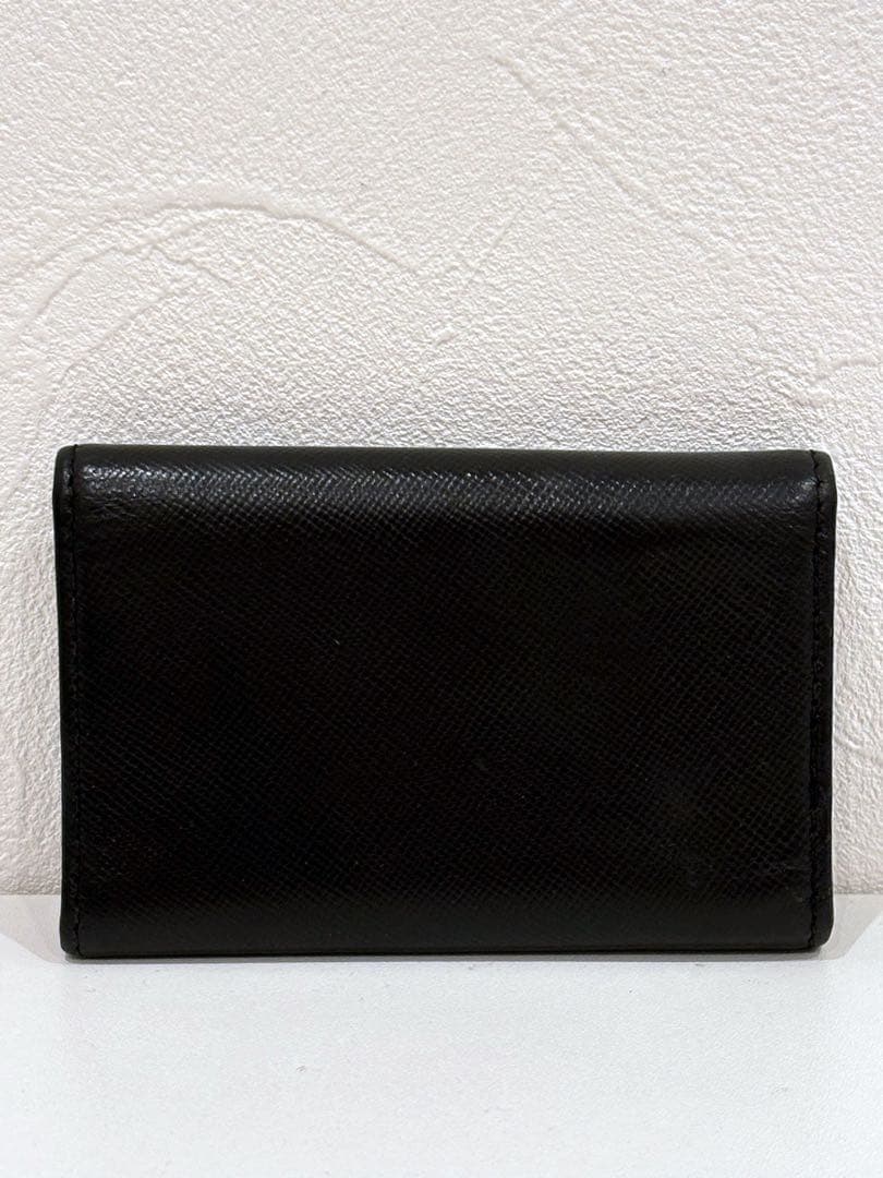 ✨PRADA✨ ブラック レザーキーケース
