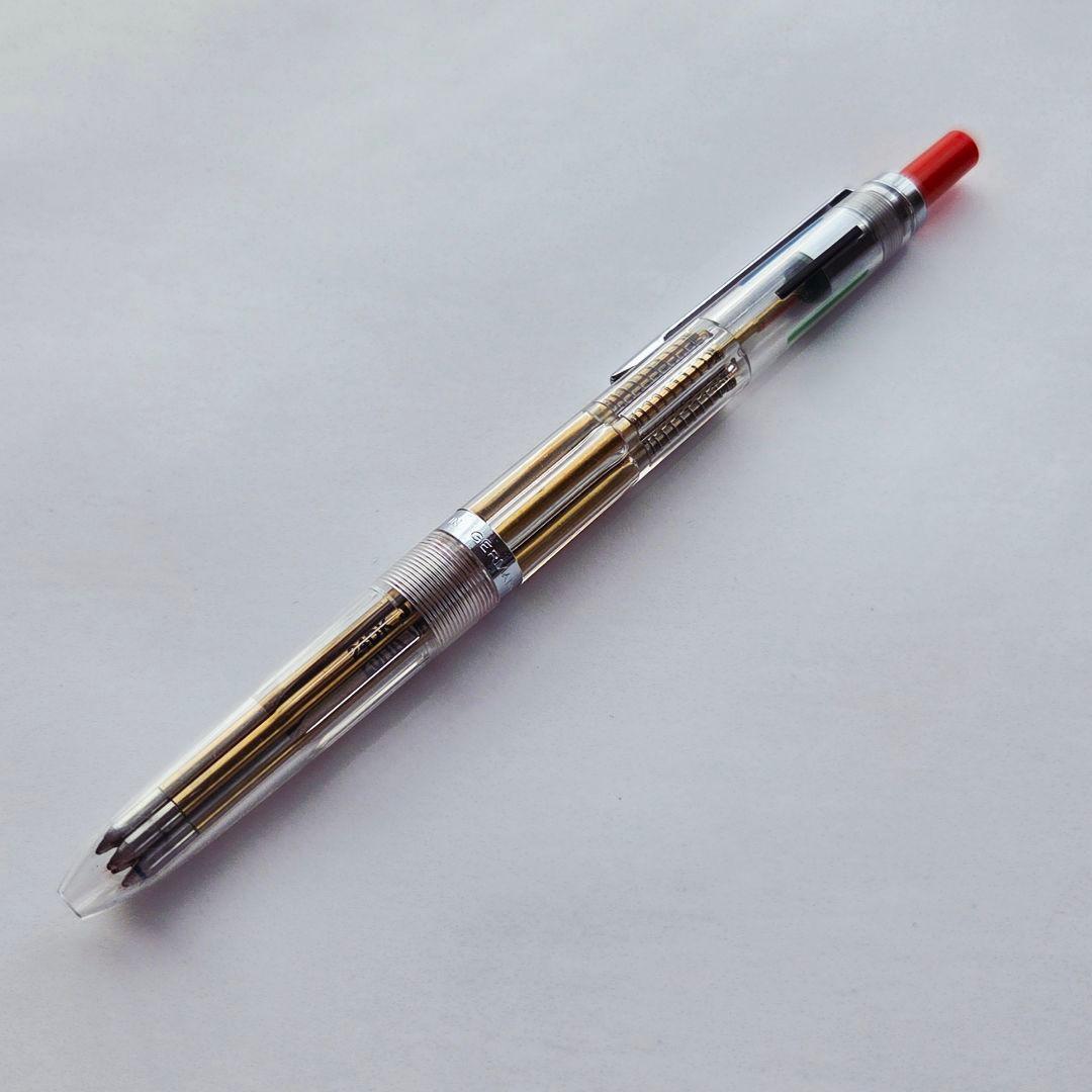 【新品未使用品】geha c4l 振り子式 多機能ボールペン 4色 廃盤 廃番