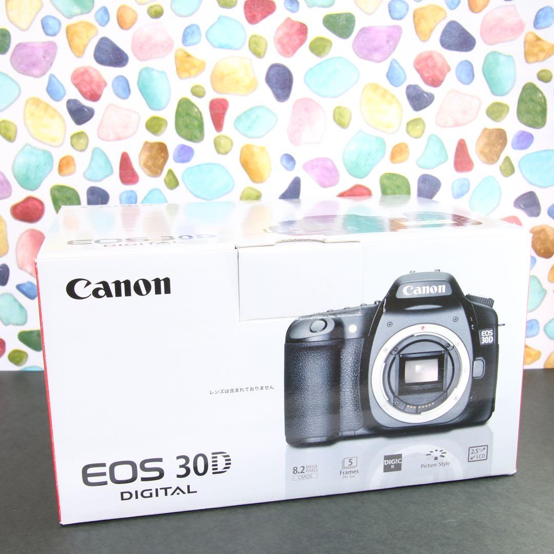 ♥◇Canon EOS 30D ◇説明書、元箱付き♪ ◇レンズキット♪