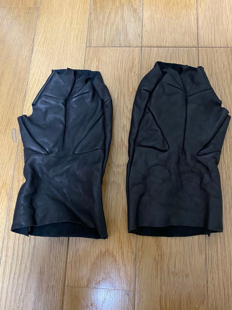 DEVOA レザー&カシミヤ　レイヤードグローブ