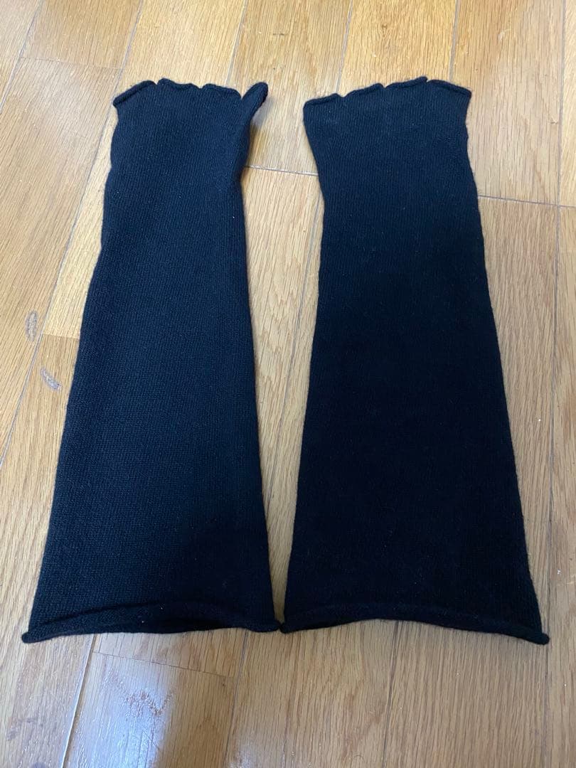 DEVOA レザー&カシミヤ　レイヤードグローブ