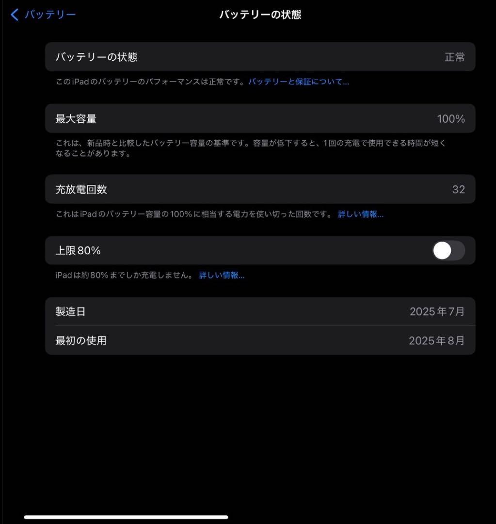 iPad Pro M4 スペースブラック　Wi-Fiモデル11インチ