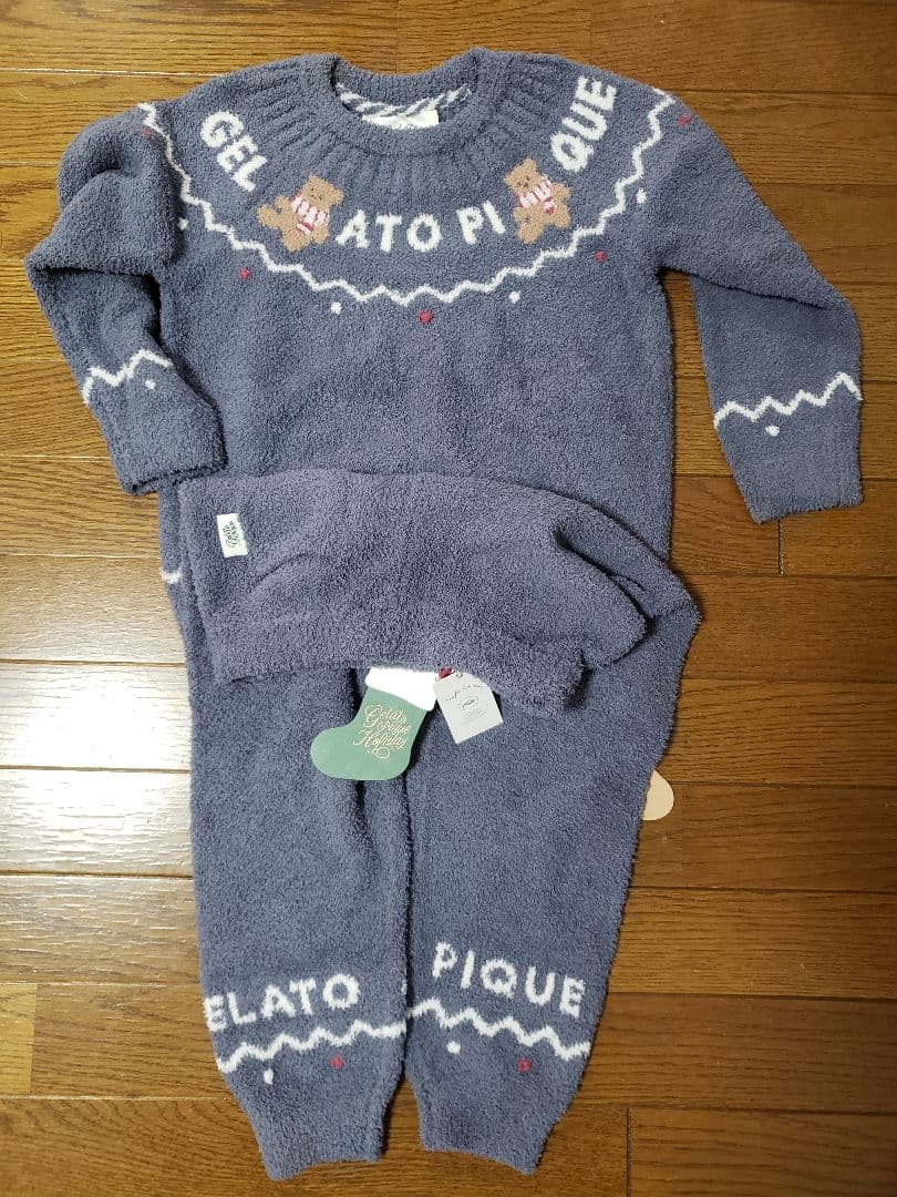 【新品未使用】ノルディックプルオーバー&パンツのセット (110-120cm)