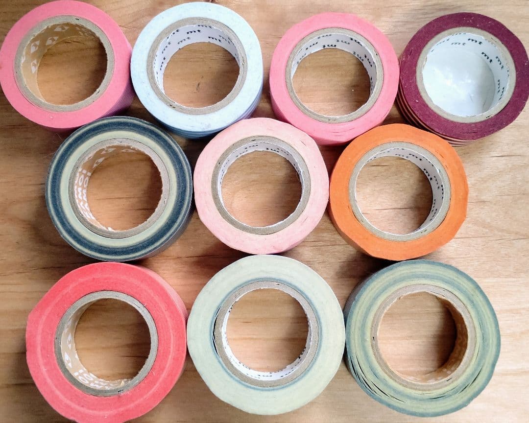 915.中古　mt　廃盤マスキングテープ　ボーダーまとめ売り