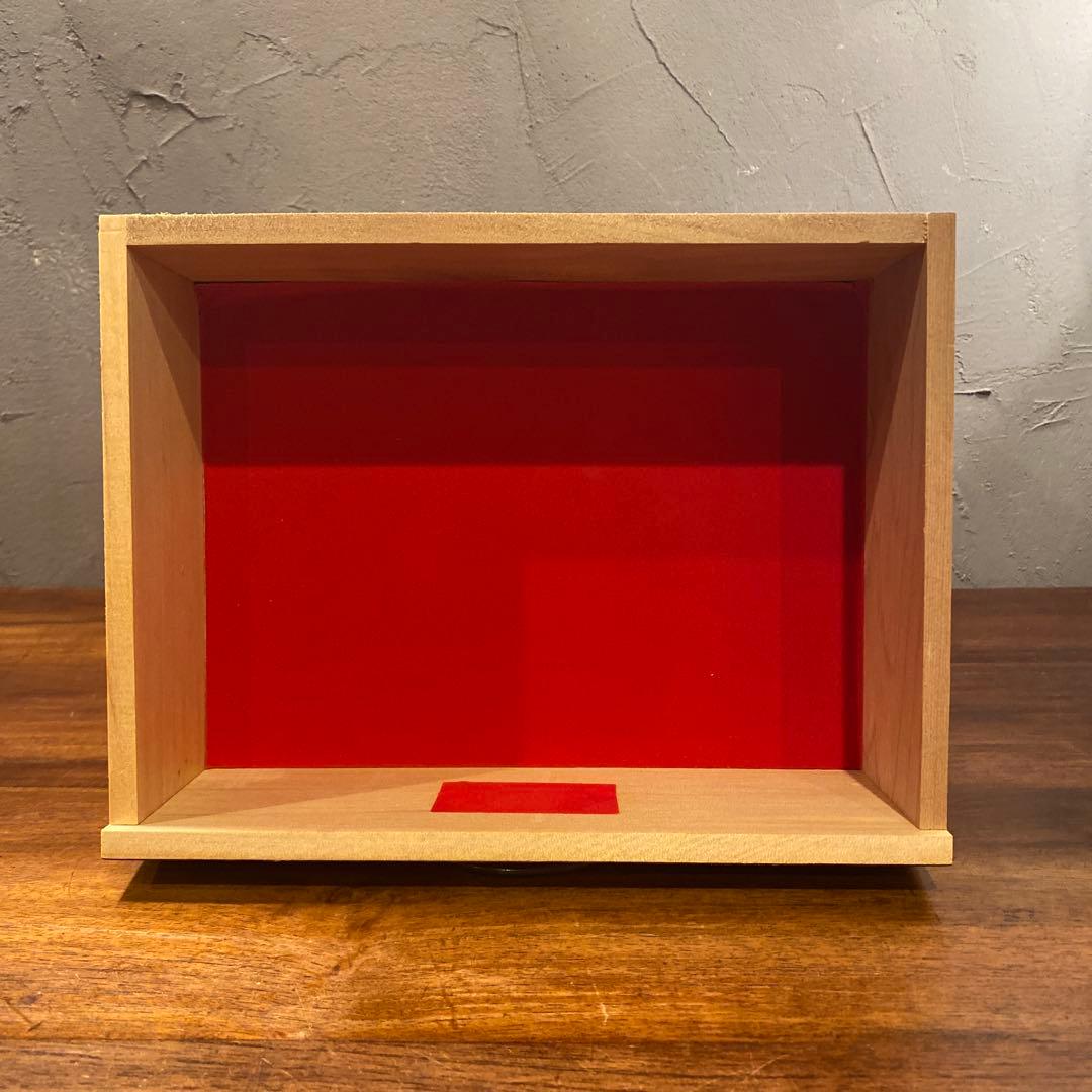 昭和レトロ 秋田角舘 桜皮細工 樺細工 小引き出し 三杯 未使用品