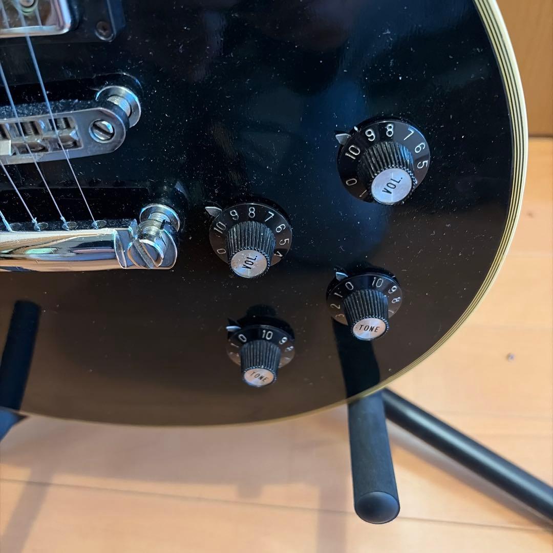 Greco ブラック レスポールカスタム　1976年日本製　ジャパンビンテージ