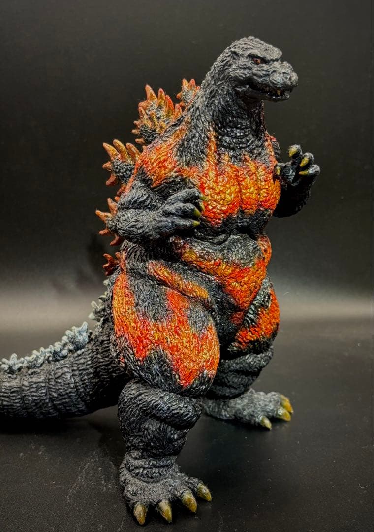 くまろいど　海洋堂　ゴジラ（1995）ソフビ組立キット　完成品