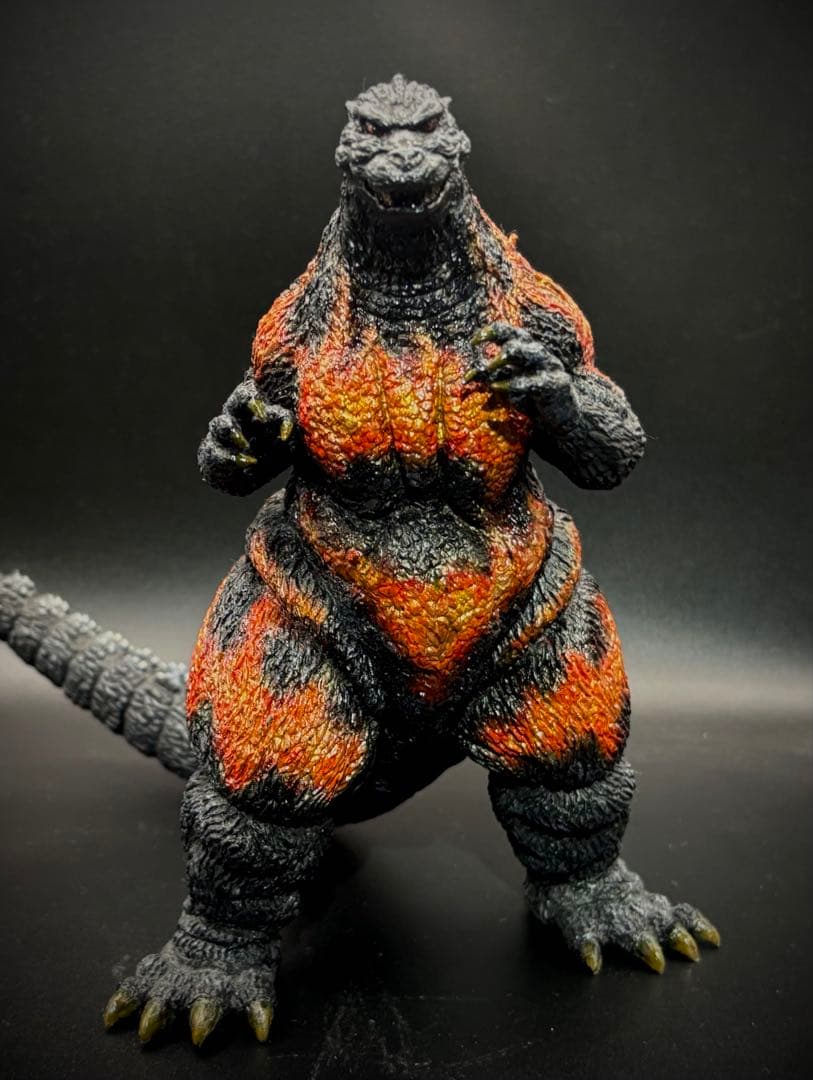 くまろいど　海洋堂　ゴジラ（1995）ソフビ組立キット　完成品